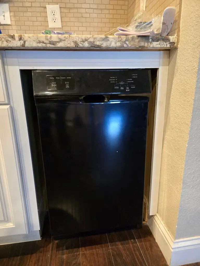 Dishwasher Installation and Cabinet Modification in Selma — cabinet modification for dishwasher